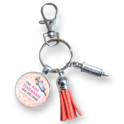 Porte-clés à message