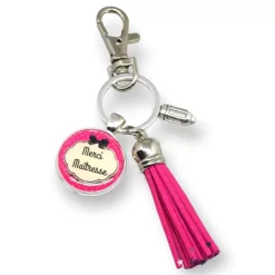 merci maitresse cadeau porte clés