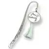 Marque-pages merci Maitresse pompon vert