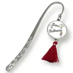Marque pages merci maitresse rouge