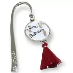 Marque pages merci maitresse rouge